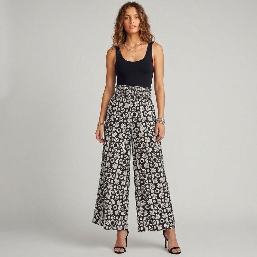 Philosophy Dress Pants Small Women Winter Fall Wide Leg Stretch High-rise Boho